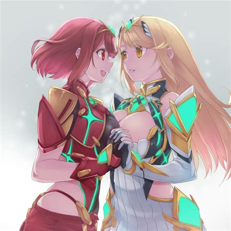 Pyra And Mythra Xenoblade Chronicles 2 Know Your Meme