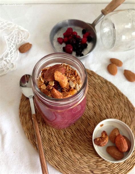 Pudding Aux Graines De Chia Et Framboises Vegan Muesli Granola