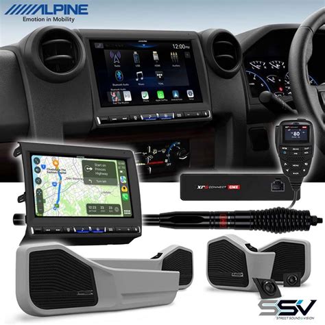 Alpine Premium i905-LC70 R-Series Speaker System With GME XRS-370C4P To ...