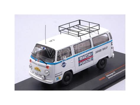 Ixo Model Rac X Vw T Bus Team Porsche Martini Safari Rally