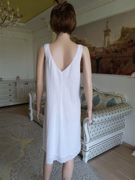 Bridal Lingerie White Nightgown Wedding Lingerie Sheer Slip Etsy