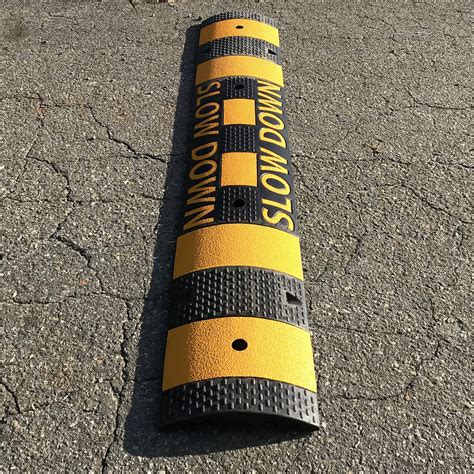 Buy 6 Speed Bump Slow Down Speed Bumps For Asphalt Black Speed