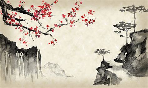 Chinese Flower Painting Wallpaper | Best Flower Site