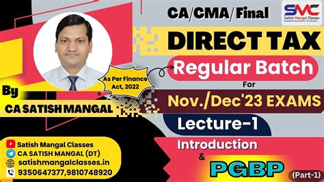 Ca Cma Final Dt Detailed Course For Nov Dec Exams Lecture