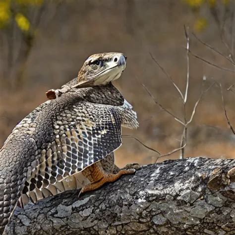 Hybrid Animal Of Rattlesnake And Falcon Stable Diffusion Openart