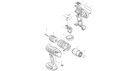 Makita DHP453 (DHP453-RO) - Service Shop
