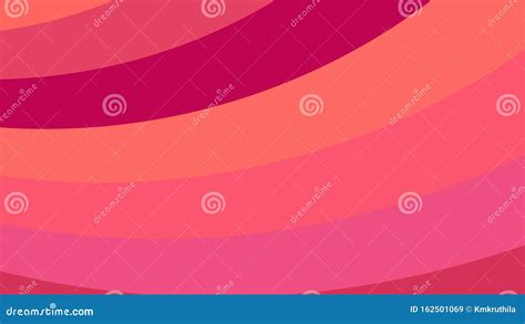 Sfondo Strisce Curve Rosa Illustrazione Vettoriale Illustrazione Di