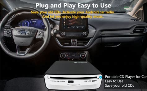 Amazon Usb External Car Cd Player Portable Cd Player For Car