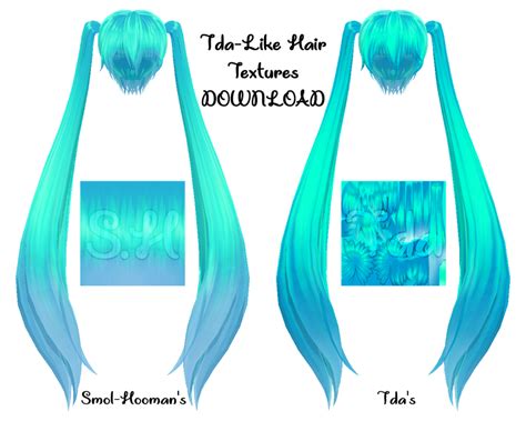 Mmd Tda Hair Texture