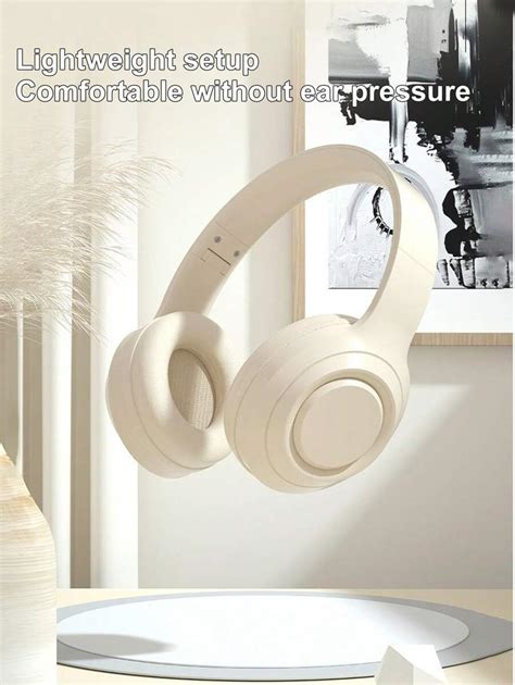 Casque Over Ear Casque Sans Fil Avec Micro Casque L Ger Pliable Hifi