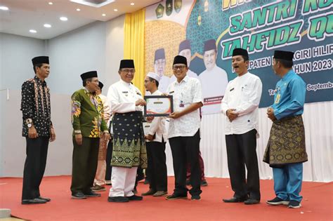 Wisuda Akbar Santri Rumah Tahfidz Qur An Kabupaten Indragiri Hilir