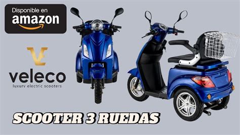 Veleco Zt Scooter De Movilidad De Ruedas Youtube