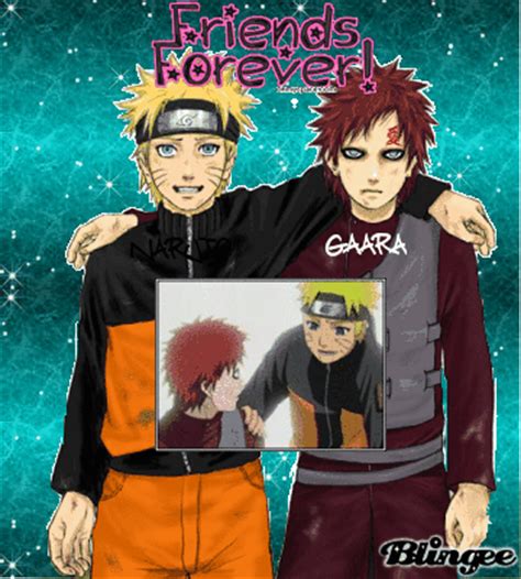 Naruto & Gaara= best friends Picture #97952086 | Blingee.com