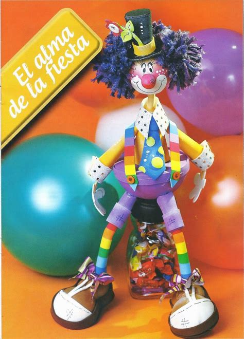 Revistas De Manualidades Gratis Como Hacer Un Payaso En Foami Como