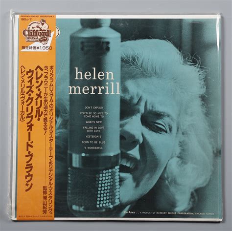 原版黑膠 Helen Merrill EmArcy MQ 1366A NG 補破網藝術文物拍賣