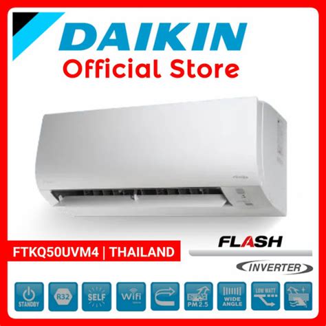 Jual AC DAIKIN 2 PK FTKQ 50 Pasang Instalasi FLASH INVERTER Thailand