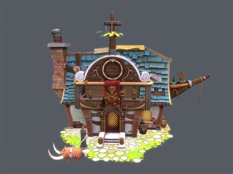 stylized pirate house max