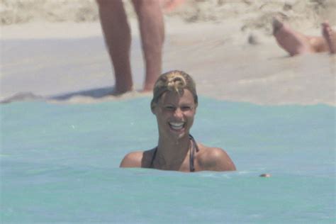 Michelle Hunziker Shows Her Tits And Posing Nude Porn Pictures XXX Photos Sex Images