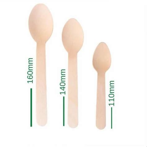 Mm Mm Mm Birchwood Disposable Spoon Wooden Cutlery