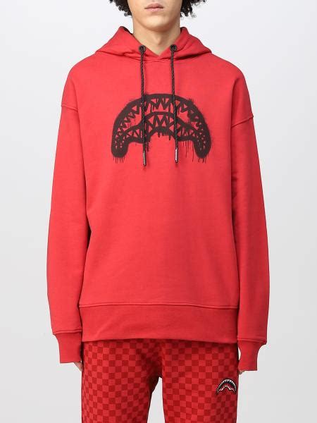 SPRAYGROUND: sweatshirt for man - Red | Sprayground sweatshirt SP225RED ...