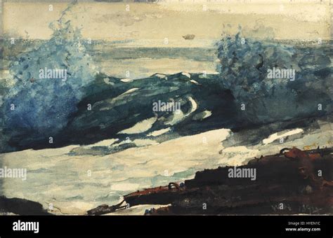 Winslow Homer Prout's Neck Surf Stock Photo - Alamy