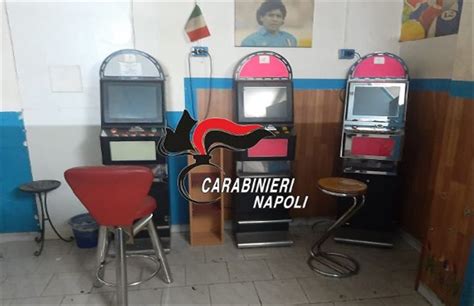 Sala Slot Abusiva Improvvisata In Un Locale Di Giugliano Il Titolare