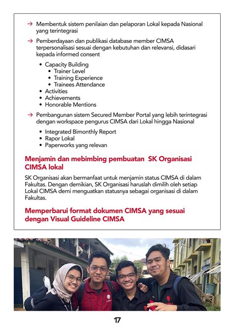 Candidature Plan Dhanis Adrianto Setyawan For President Cimsa Indonesia