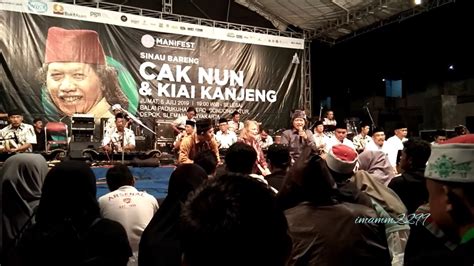 Apa Ada Angin Di Jakarta Cak Nun Kiaikanjeng Youtube