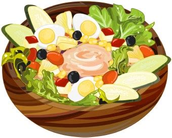 Clip art chicken salad clipart - WikiClipArt