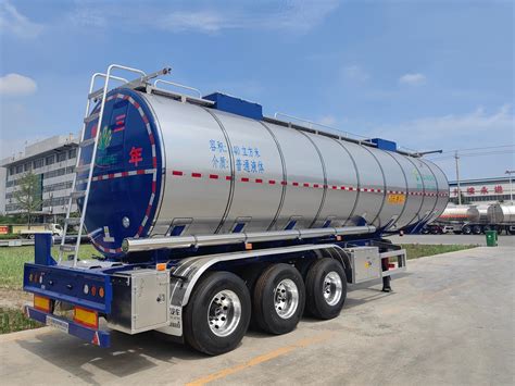 China Jnhtc 3 4 Axle Aluminium Steel Fuel Tank Trailer 28000 70000