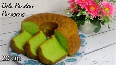 Resep Bolu Pandan Panggang 4 Telur Takaran Gelas Adonan Kue