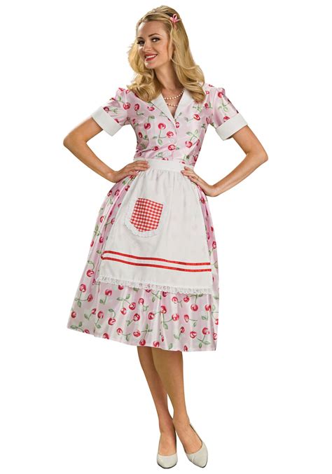 1950s Housewife Costume Womens Vintage 50s Costume Ideas