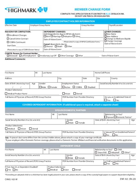 Dor Wa Govsitesdefaultbusiness Information Change Form Policy Fill