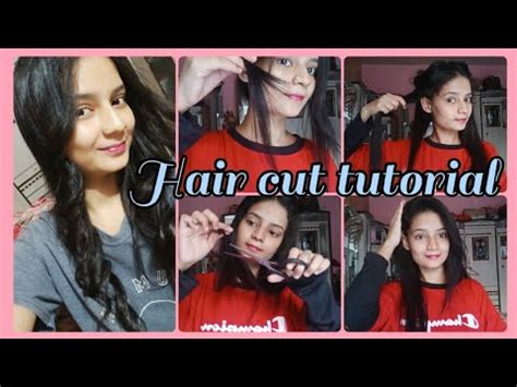 How To Trim Cut Split Ends In Hair And Refresh Invisible Layers Youtube