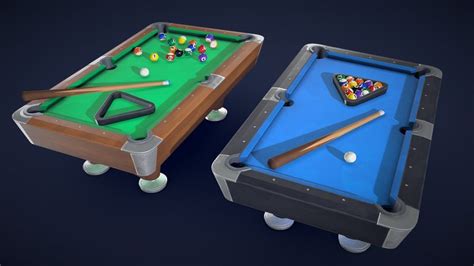 Pool-table 3D models - Sketchfab