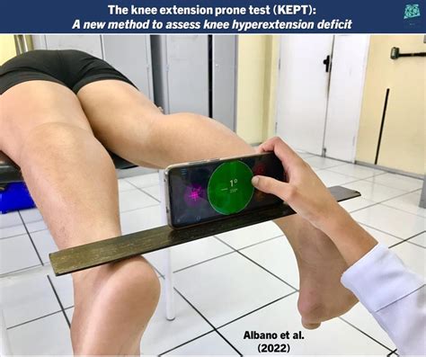 Physio Meets Science On Twitter The Knee Extension Prone Test Kept