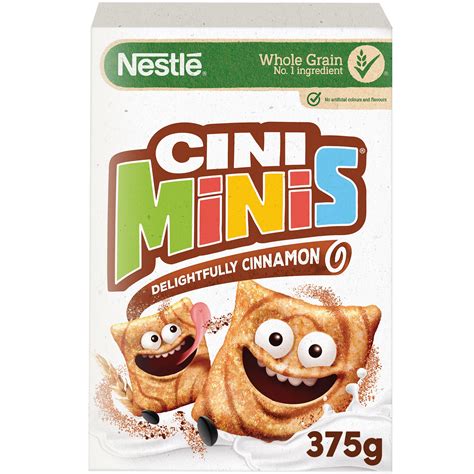 Buy Nestle Cini Minis Whole Wheat Rice Cinnamon Cereals G Online