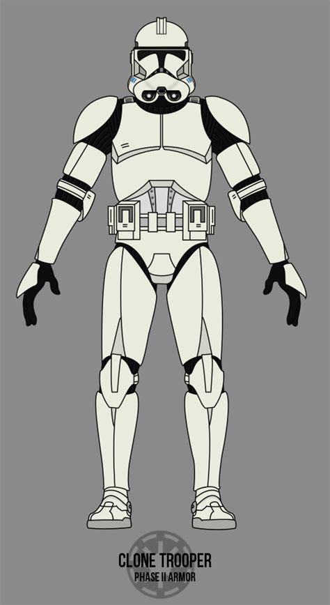 Clone Trooper - Phase II Armor by BCMatsuyama on DeviantArt