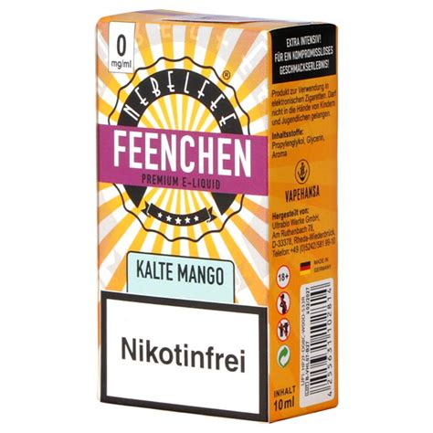 Nebelfee Kalte Mango Feenchen Mg Dampfer Shop E Zigaretten Liqu