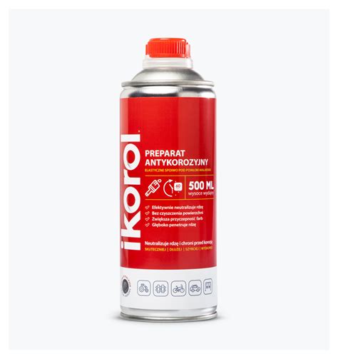 ikorol 500 ML najlepszy preparat antykorozyjny na rdzę