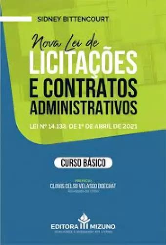 Livro Nova Lei De Licitações Contratos Administ Lei 14133 Mercadolivre