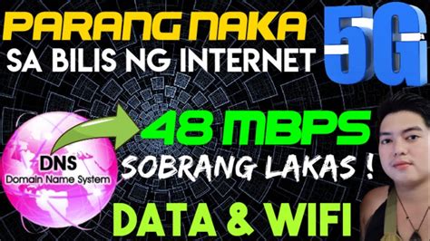 PAANO PABILISIN ANG INTERNET CONNECTION MO GAMIT ANG NEW LEGIT DNS