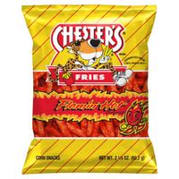 Chester S Chester S Corn Snacks Flamin Hot Flavored Fries Oz Grocery Pickup