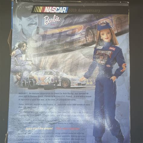 Mavin Th Anniversary Nascar Barbie Doll Read