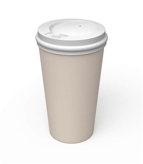 Premium Photo 3d Render Coffee Paper Cup Clipping Path