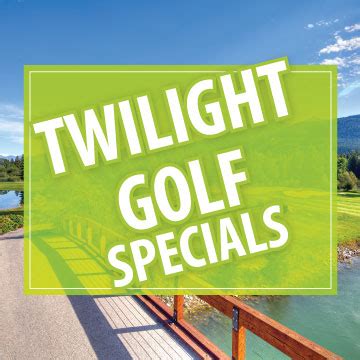 Lake Ridge Golf Course Weekend Twilight Golf Special - Lake Ridge Golf ...