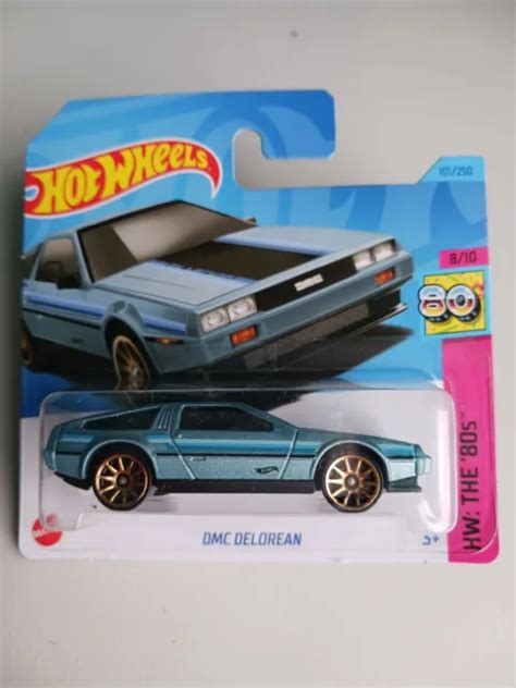 HOT WHEELS DMC DeLorean HW The 80s 2023 8 10 101 250 Custodia F EUR 1