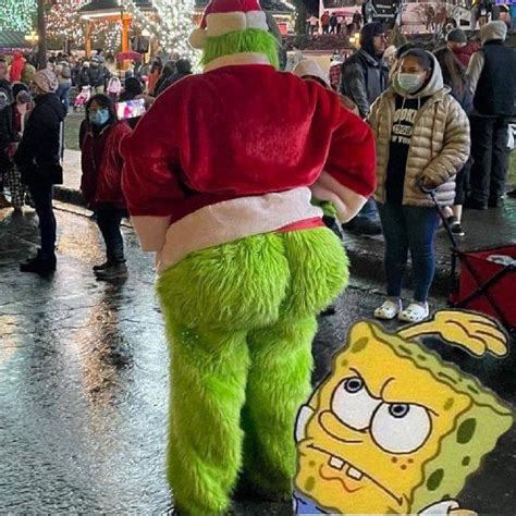 Spongebob Slaps Thick Grinch S Ass Thicc Grinch Know Your Meme