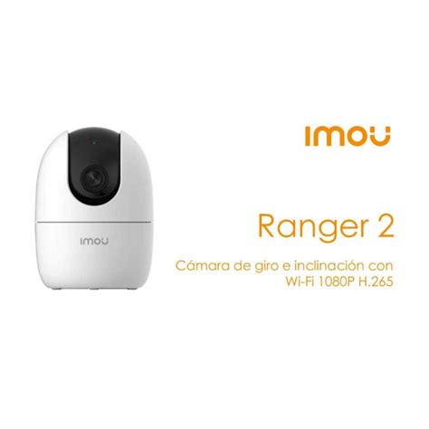 Cámara de Seguridad Ranger2 IP H 265 2MP 1080P 3 6MM Wi Fi Panorámica