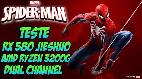 Marvels Spider Man Remastered P Teste Na Rx Jieshuo Amd